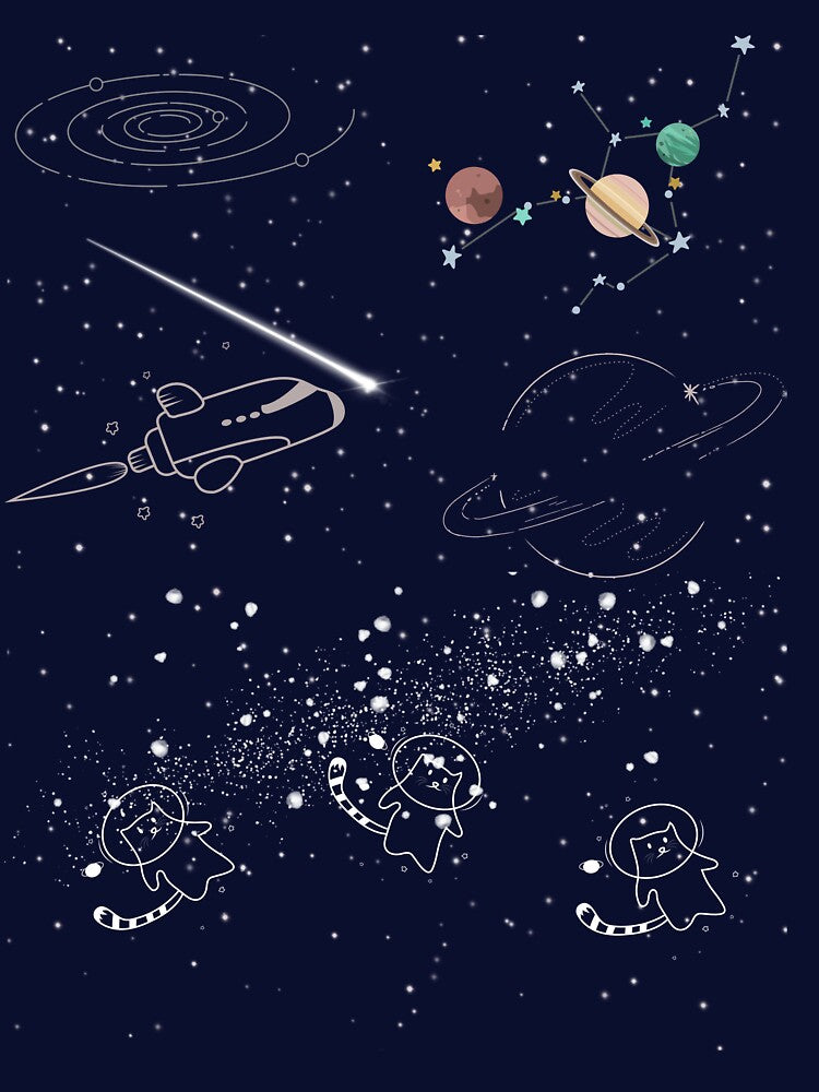 Space cat by Graphic RT  designer