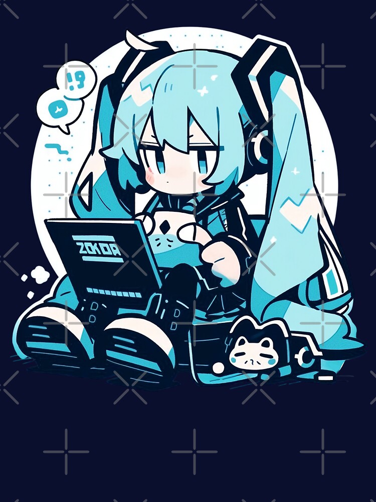 Nerdy Miku by ArtHouse55