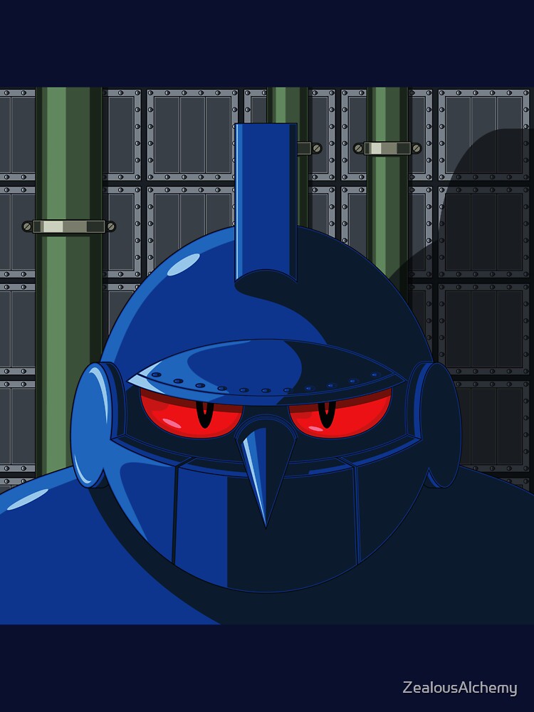 Tetsujin 28 (Gigantor) Vector - Red Eye Variant by ZealousAlchemy