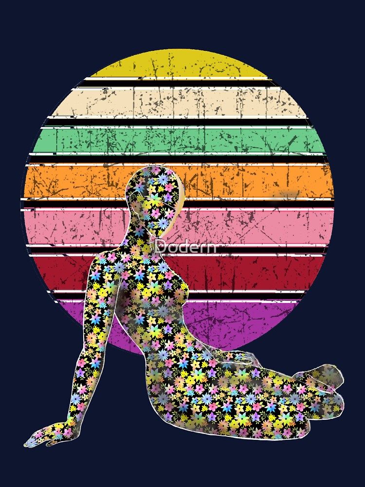 Aesthetic Yoga, Retro yoga, Best art yoga for life ever, Anime Yoga Design.. by Dodern