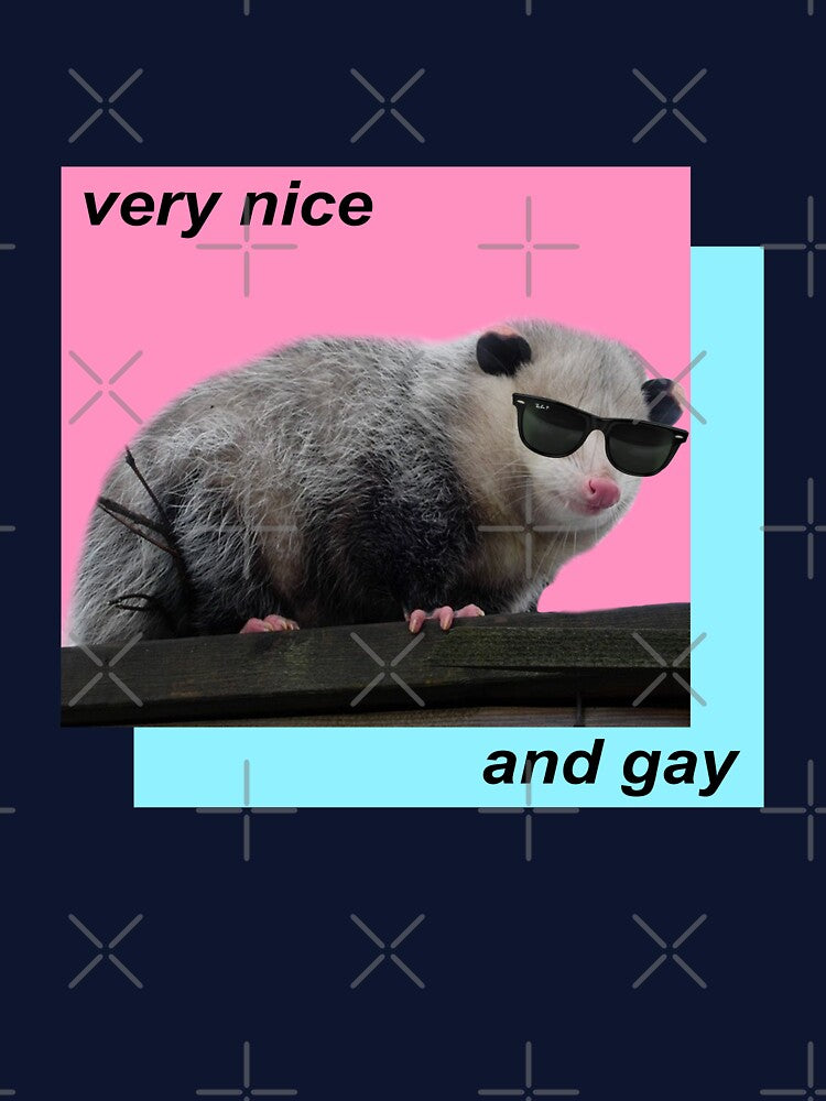 very nice and gay retro possum by BattleGoat