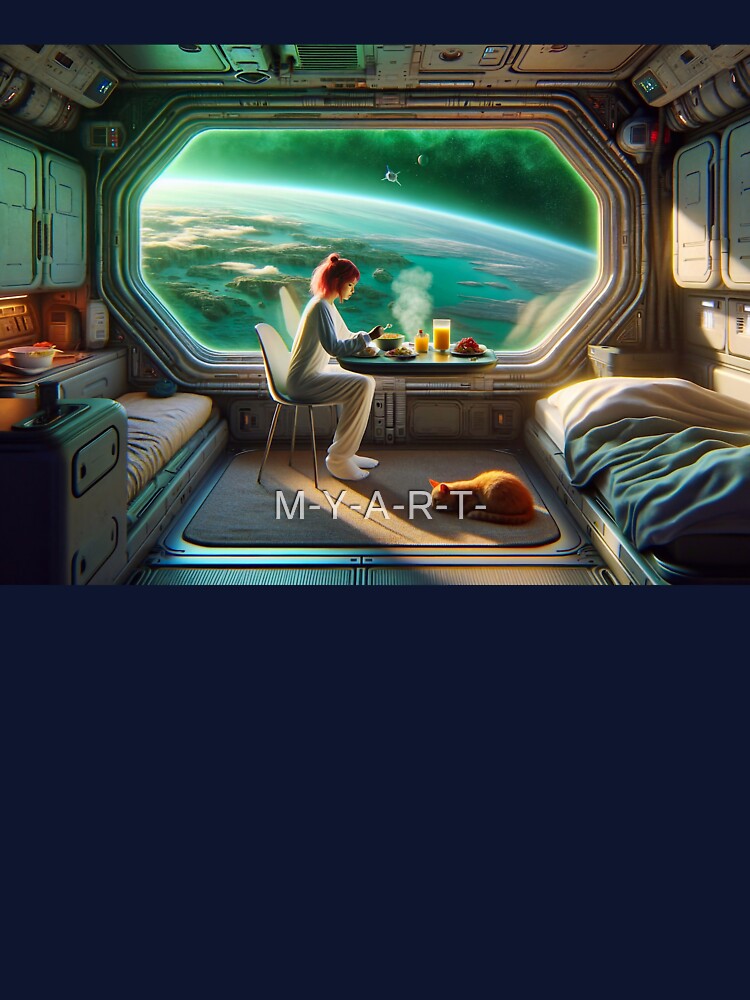 Breakfast in Space by M-Y-A-R-T-