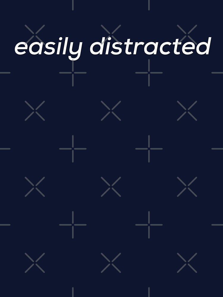 Easily Distracted Baby Simple Little Humans Minimalistic Designs by champagnemoment