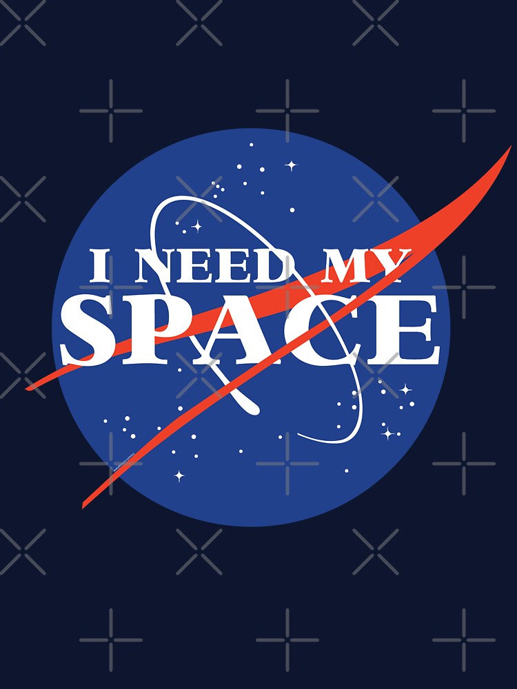 I Need My Space in Midnight Blue by johnta17