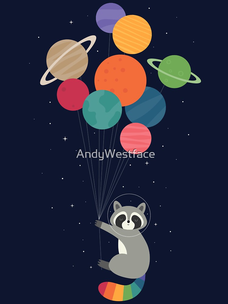 Space Raccoon by AndyWestface