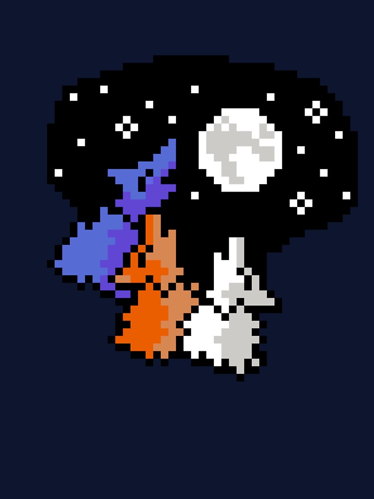 Pixel Three Wolf Moon by SleepySigil
