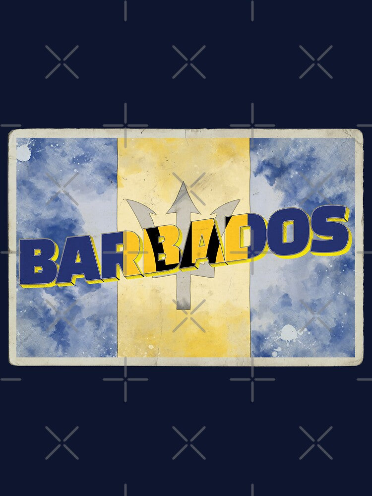Barbados Vintage style retro souvenir by DeveloperProp0