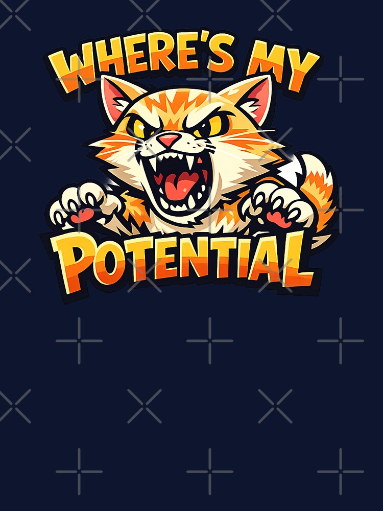 WHERES MY POTENTIALLL!? AGHHH cat. by vecart34