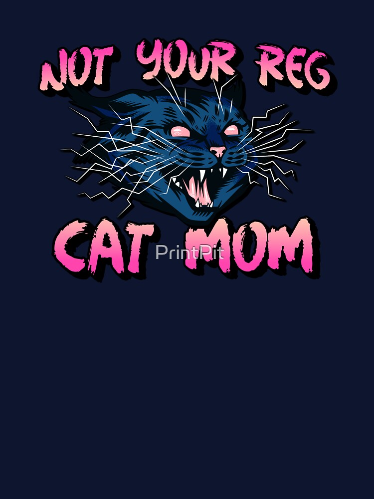 Not your regular cat mom decor by PrintPit