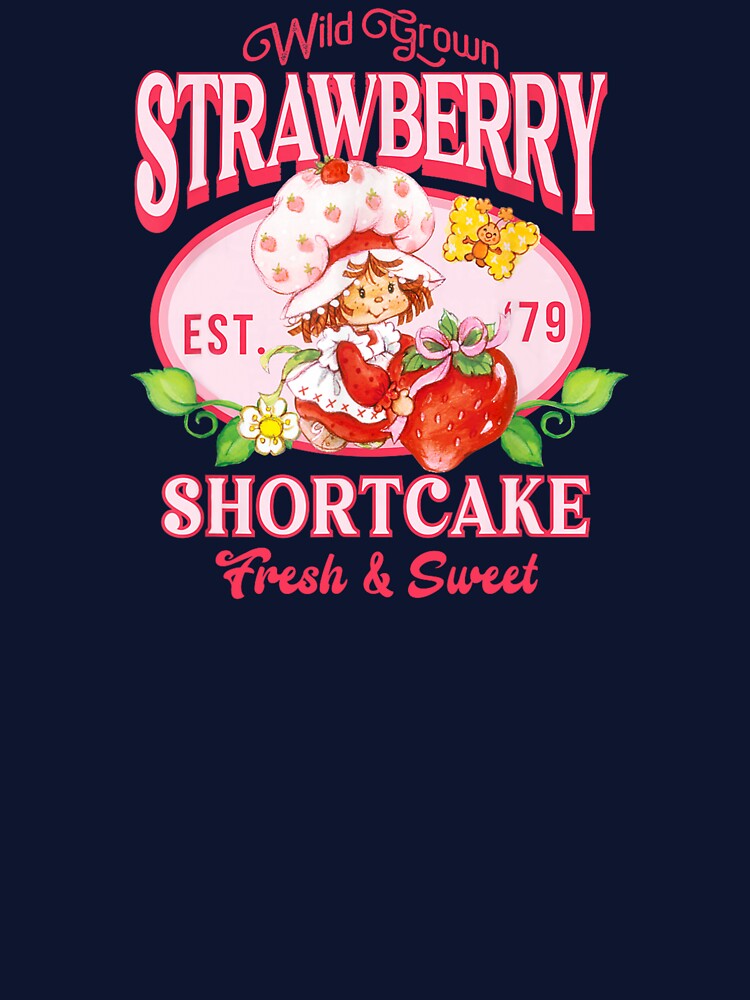 Wild Grown Strawberry Shortcake Cute Vintage Strawberry Girl Fresh & Sweet Graphic by alber-garnell