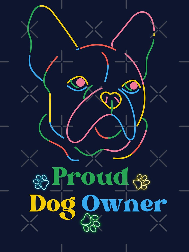 Proud Dog Owner Illustrated Digital Design by mangaworldart
