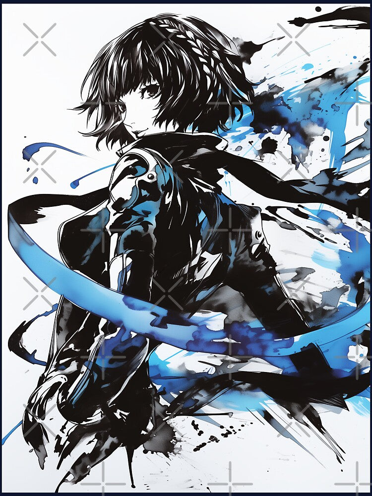 Watercolor Makoto by SchellStation