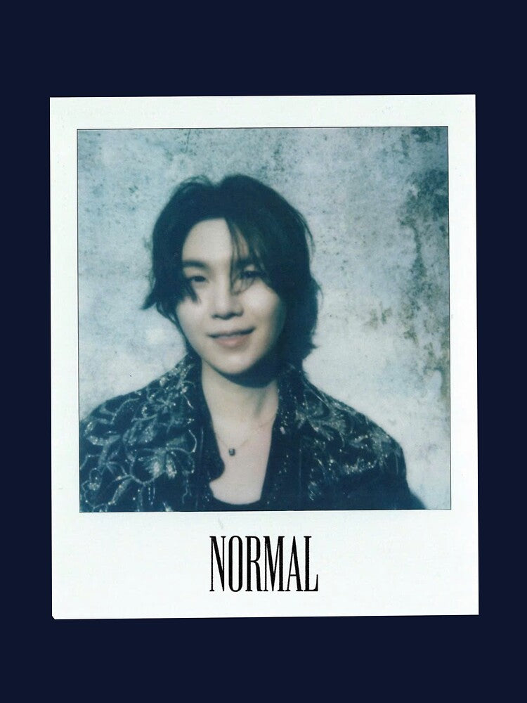 Moody Retro Polaroid Photo - Agust D NORMAL Style by moamaxshop