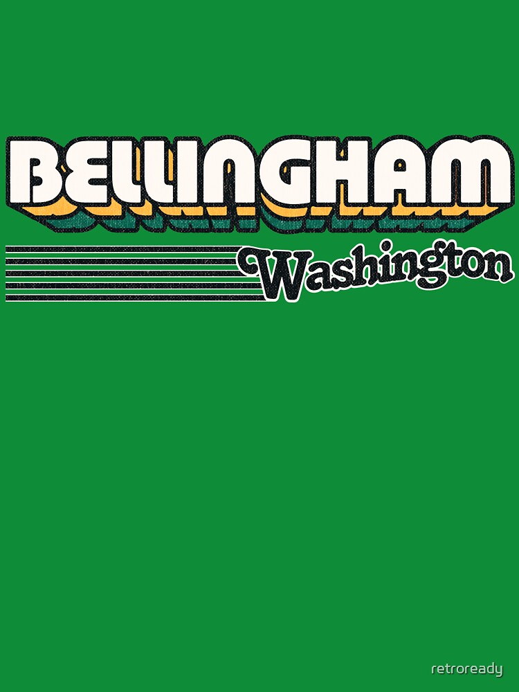 Bellingham, Washington | Retro Stripes by retroready