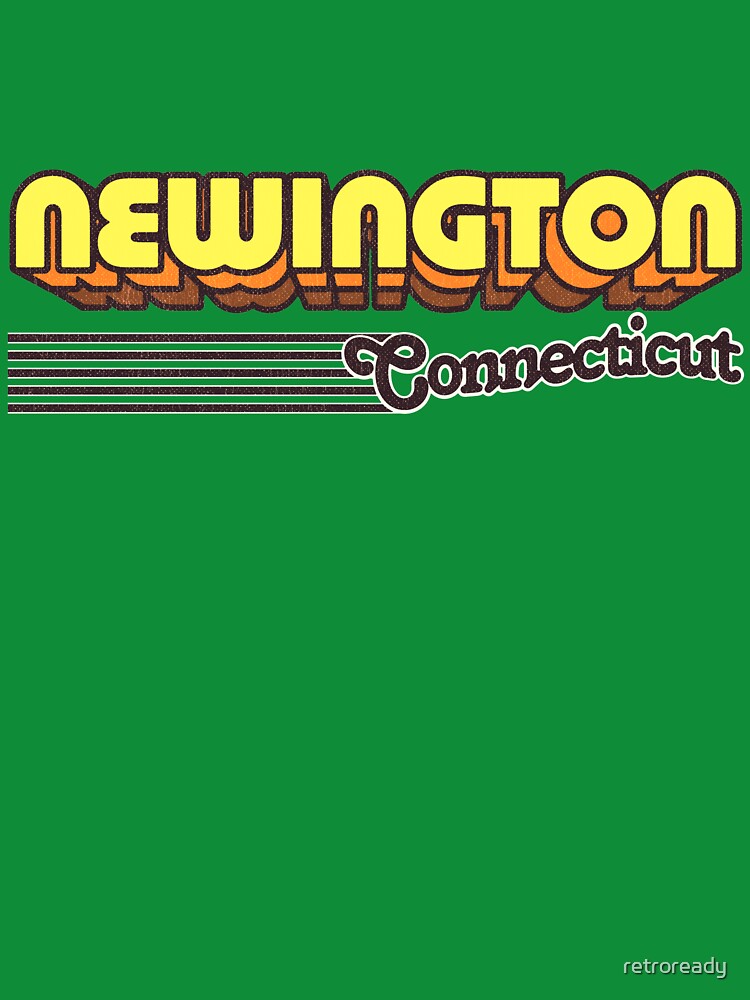 Newington, Connecticut | Retro Stripes by retroready