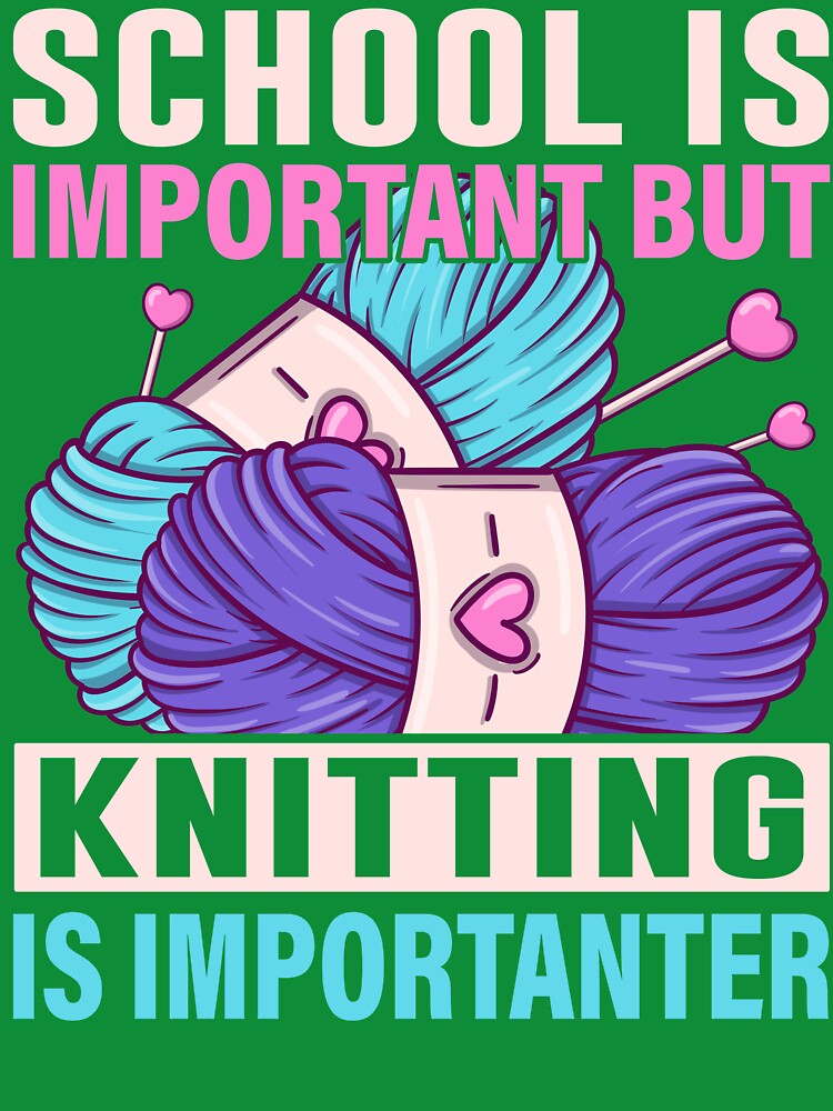 Knitting Is Importanter by SiarheiYur