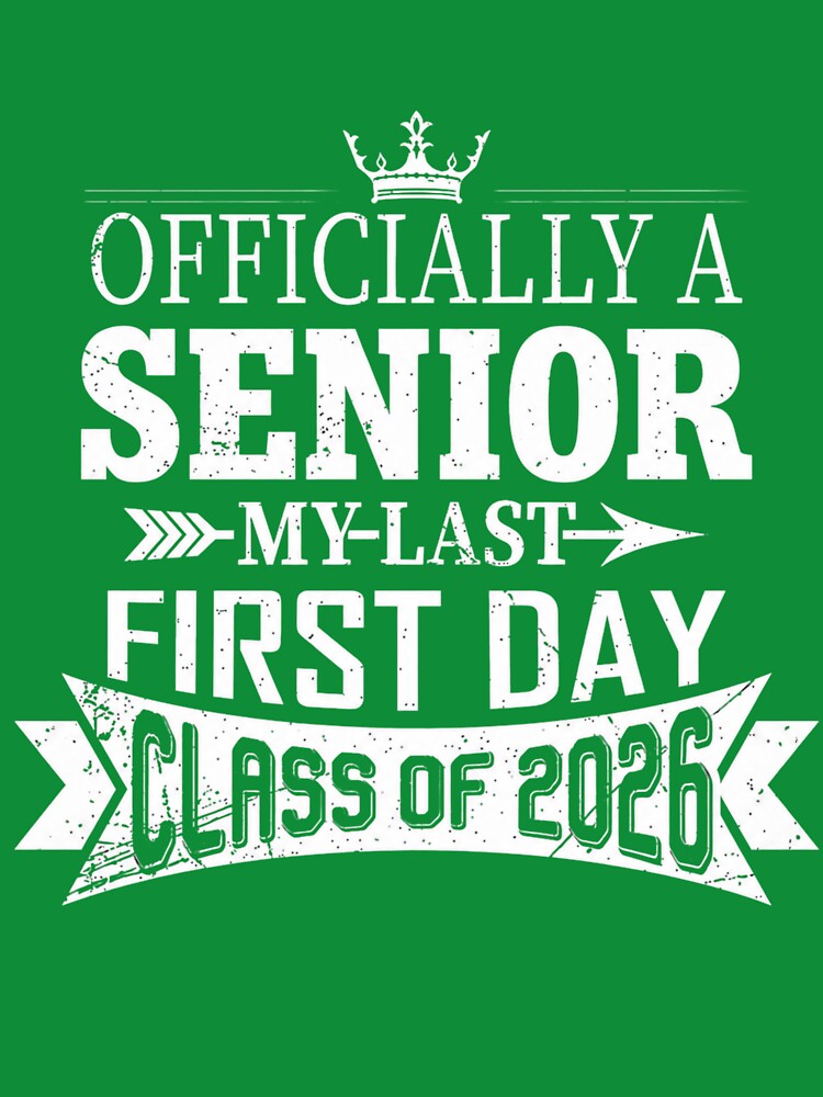 Officially A Senior Last First Day Class 2026 by SiarheiYur