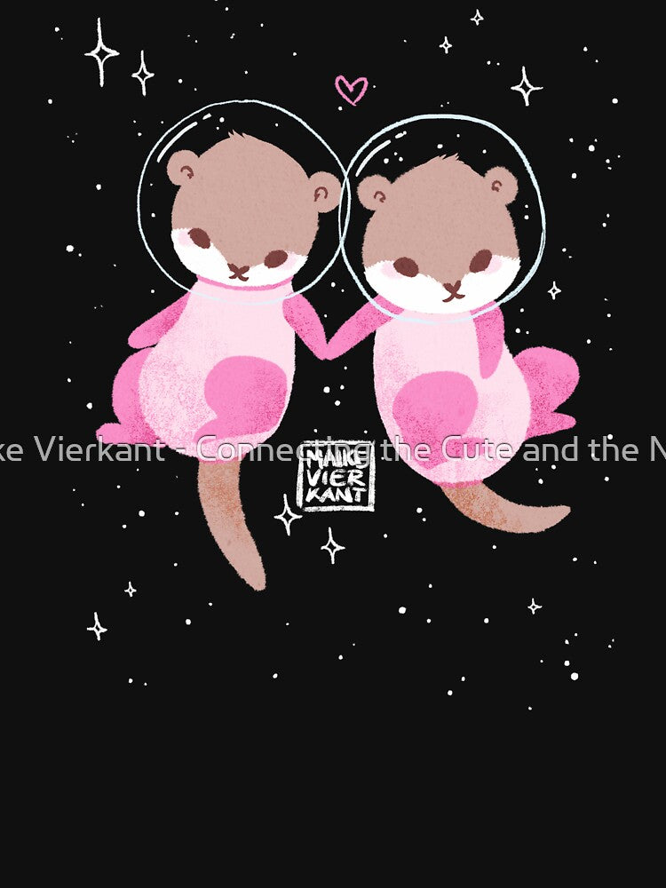 Space Otters by Maike Vierkant - Connecting the Cute and the Nerdy