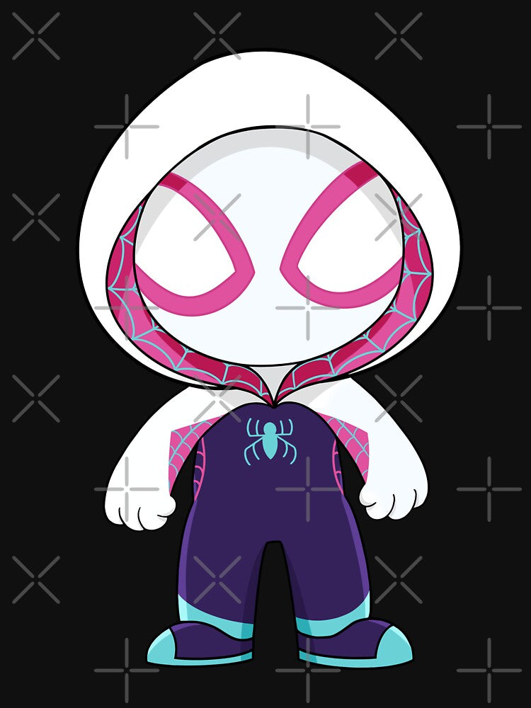Cute spider ghost, baby spidey girl, grl pwr, cartoon ghost spider by Prime_Store