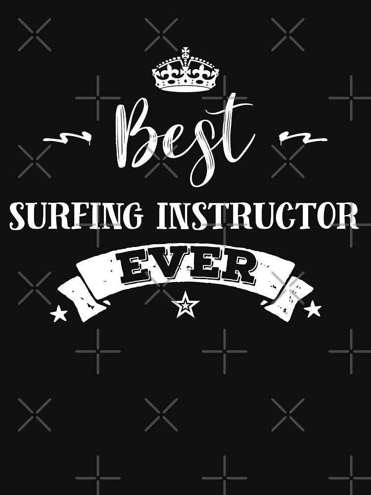 Best Surfing Instructor Cool Gift by AYOUCHKA