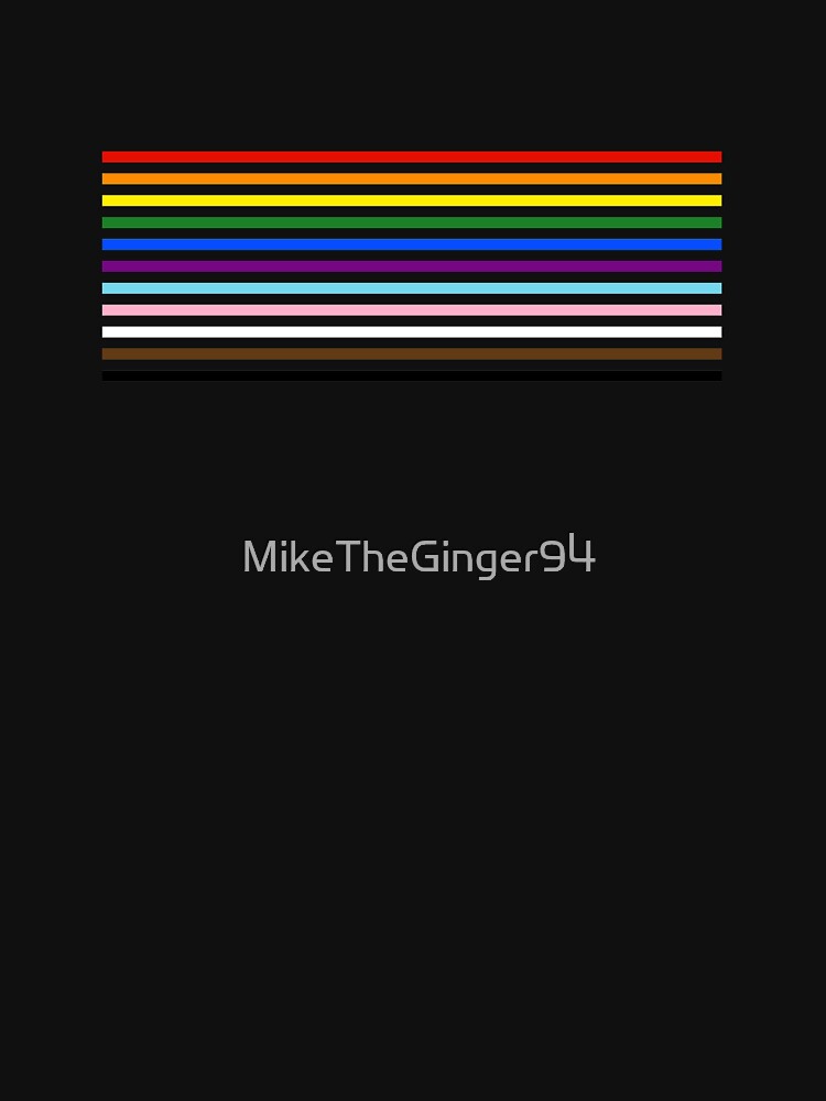 Minimalist LGBTQ/BLM Stripes by MikeTheGinger94