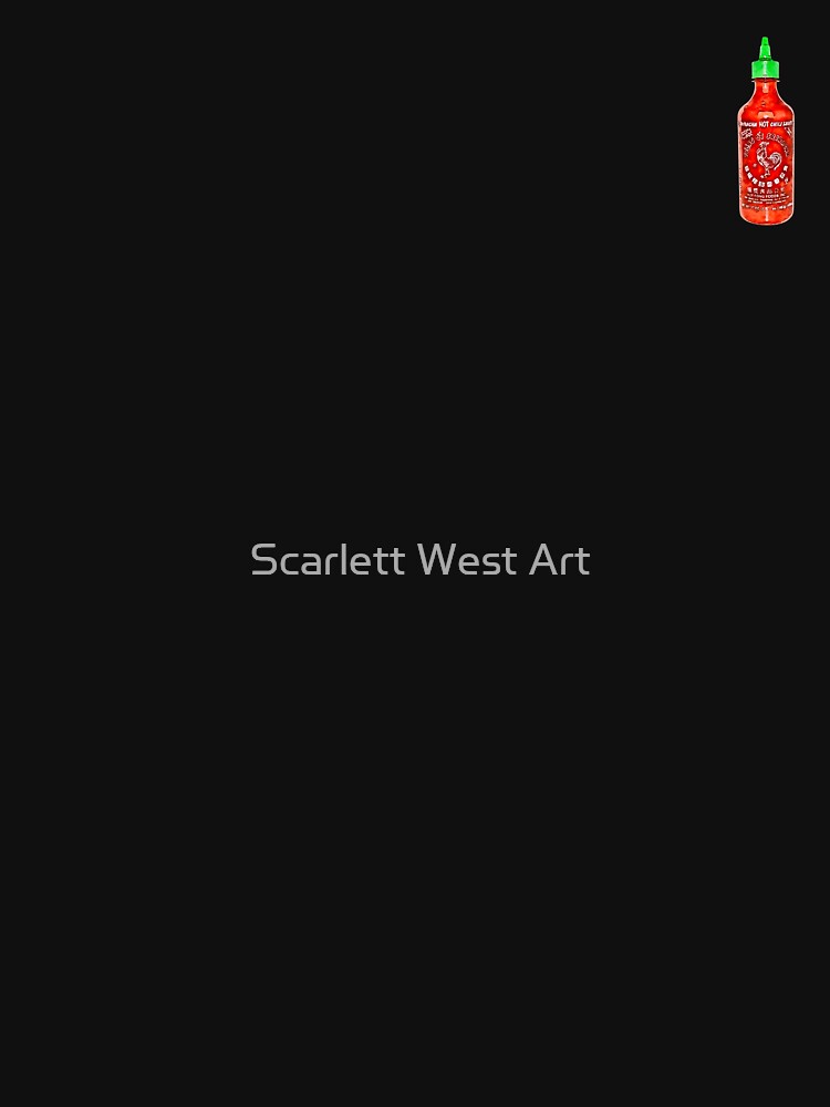 Sriracha Hot Chili Sauce by Scarlett West Art