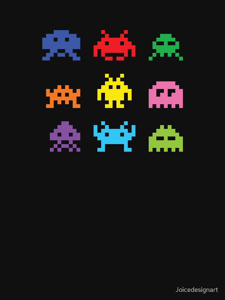 Space Invaders Arcade 2 by Joicedesignart