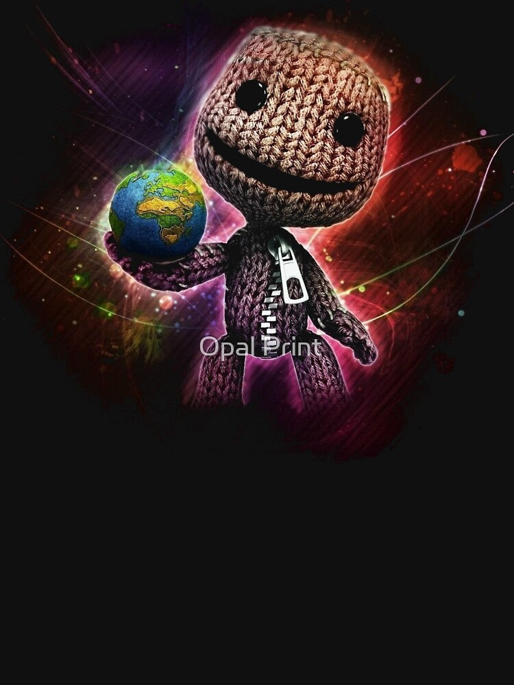 Voodoo world Doll Cute but Scary occult dark humor by Opal Print