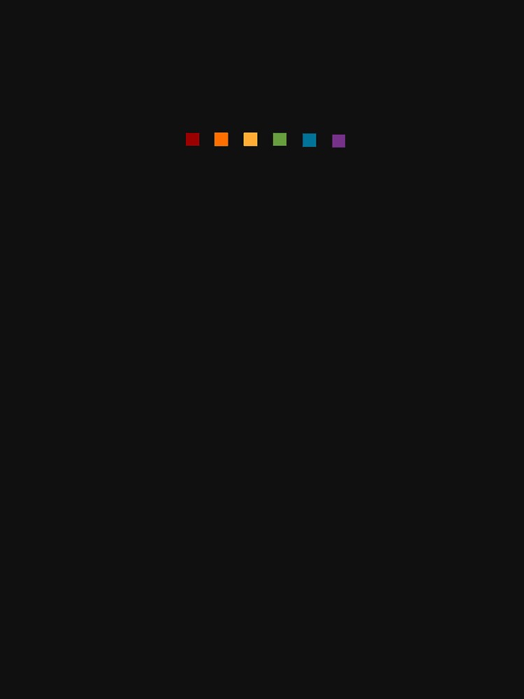 Minimalist Dotted Gay Pride Flag by starlitkingdom