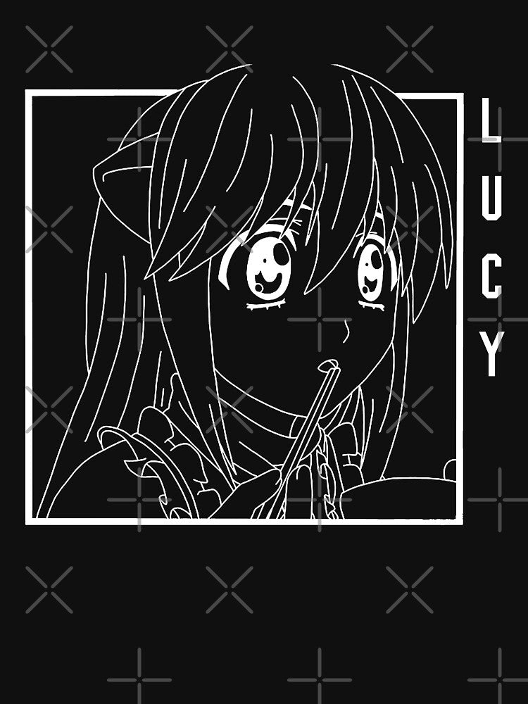Elfen Lied, Lucy, Anime, Nyu Lucy, Human Diclonius by Craig Hall