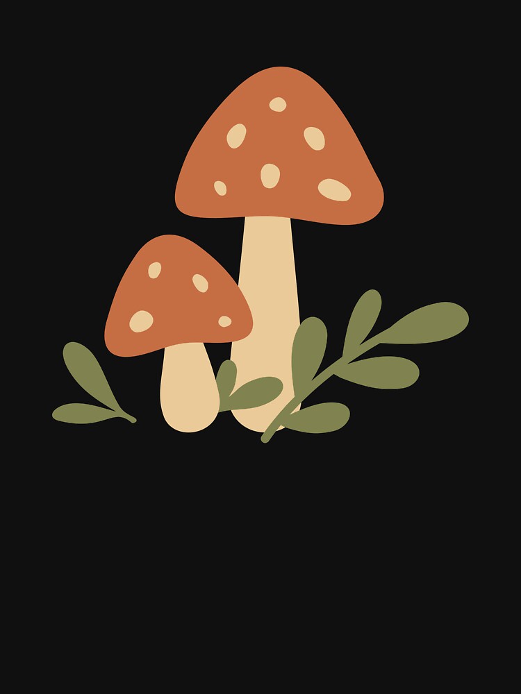 Cute Mushroom Forest Illustration | Cottagecore Nature Aesthetic by     Sela Art