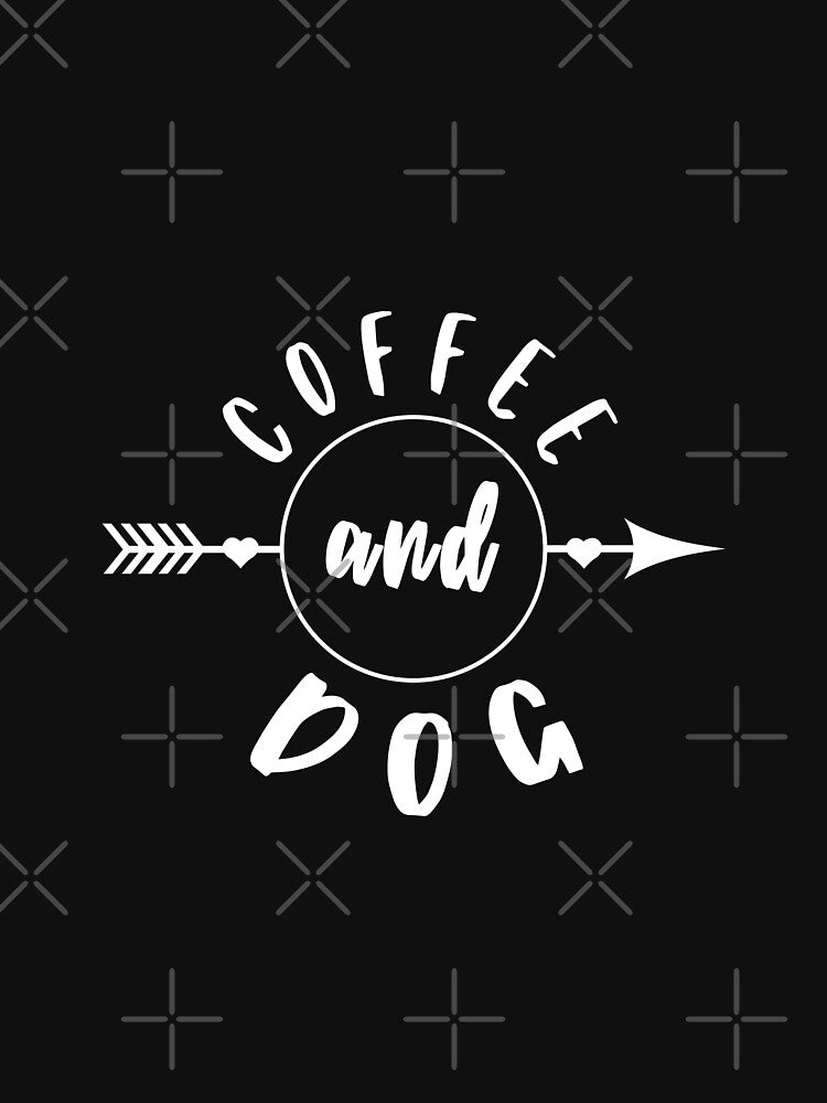 Coffee and Dog Gift Idea Funny Dog Lovers by MyPrintex