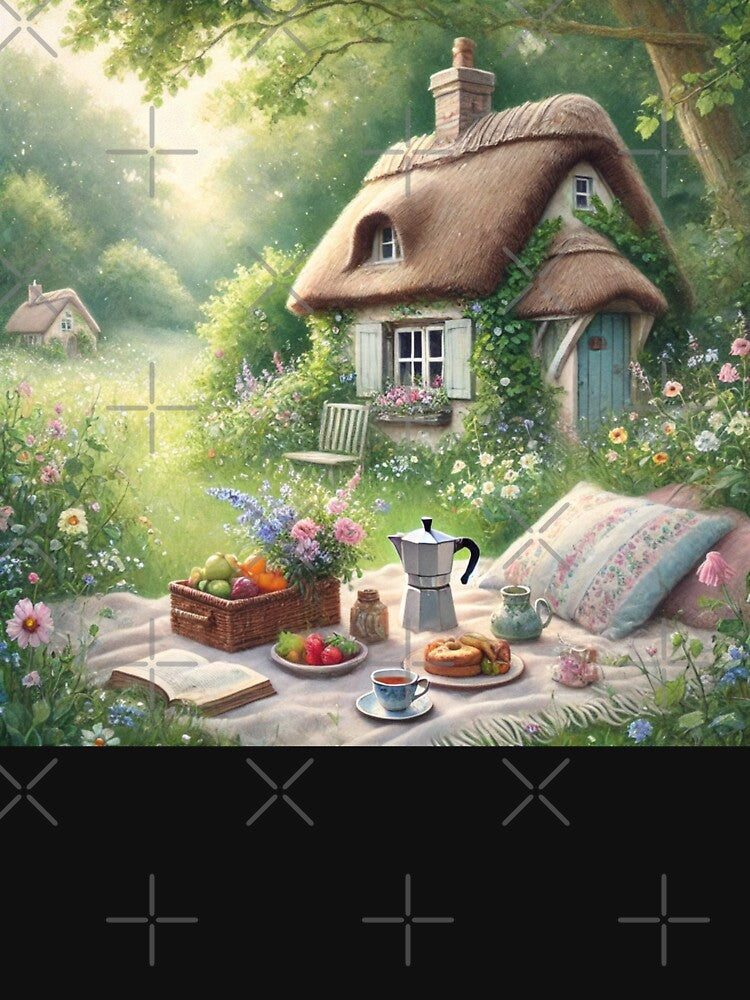 Victorian Cottagecore Picnic – Peaceful Nature Escape by ArtFreshStudio