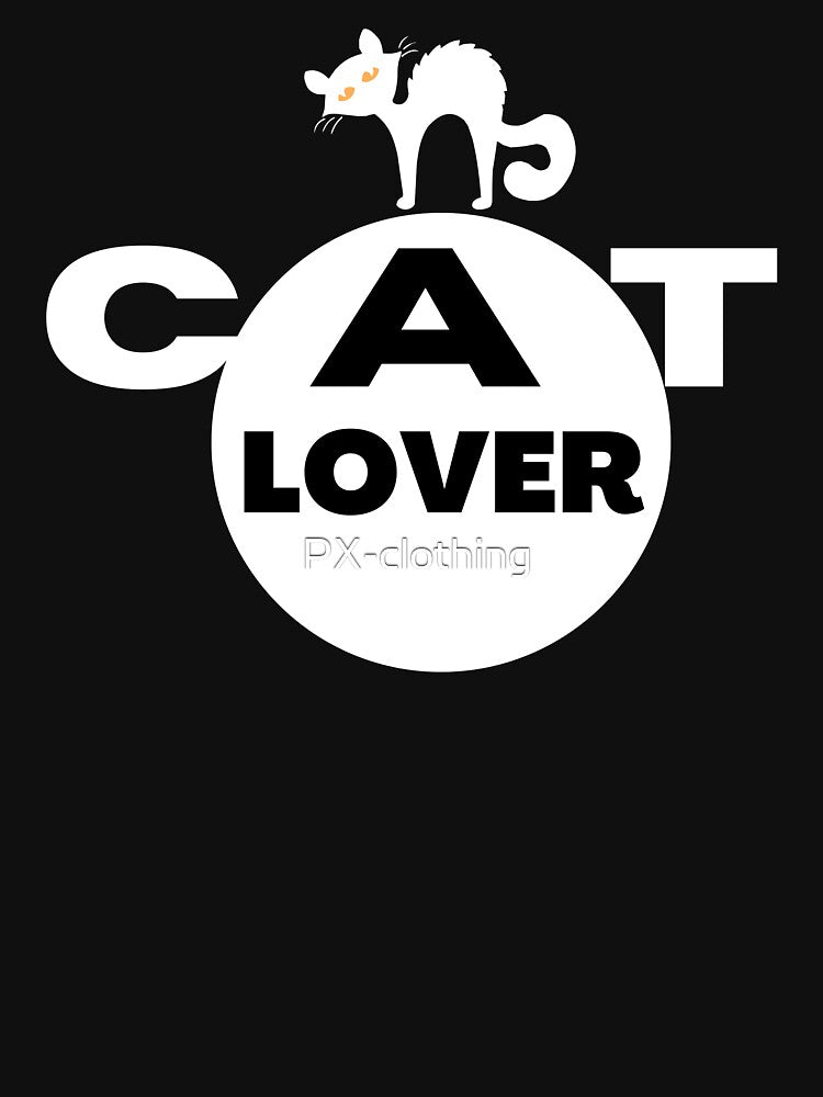 Cat Lover White And Black by PX-clothing