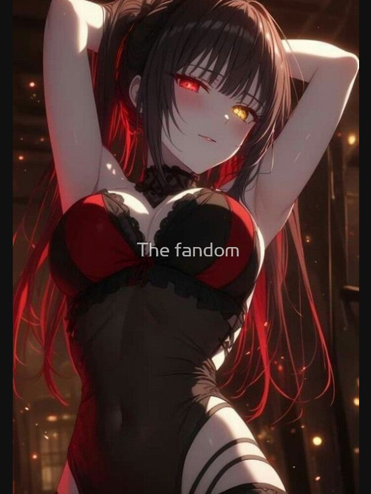 Dark Anime Girl Aesthetic Waifu Art by The fandom