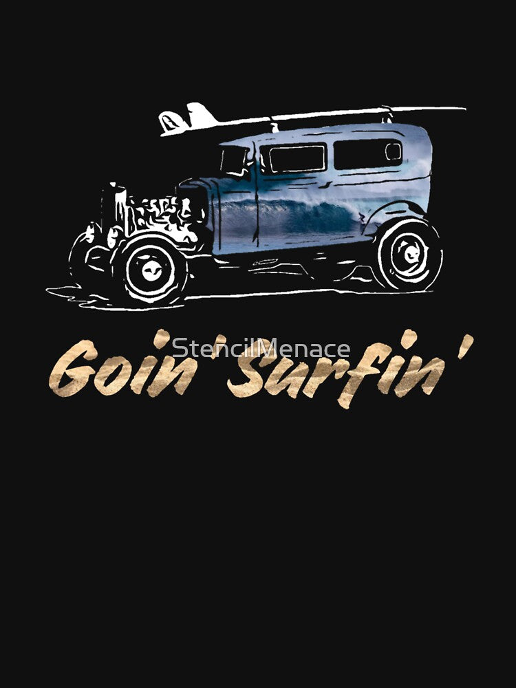 Goin' Surfin' Real Stencil 32 Ford by StencilMenace