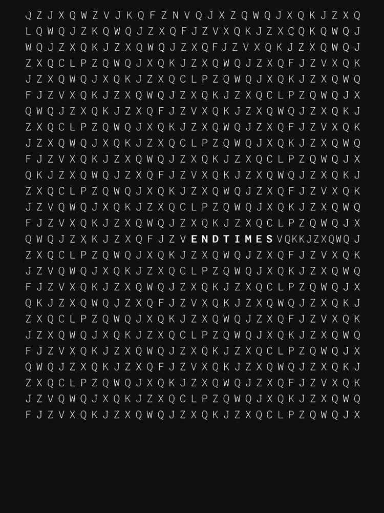 END TIMES — The Library of Babel Signal by TheClockOutClub