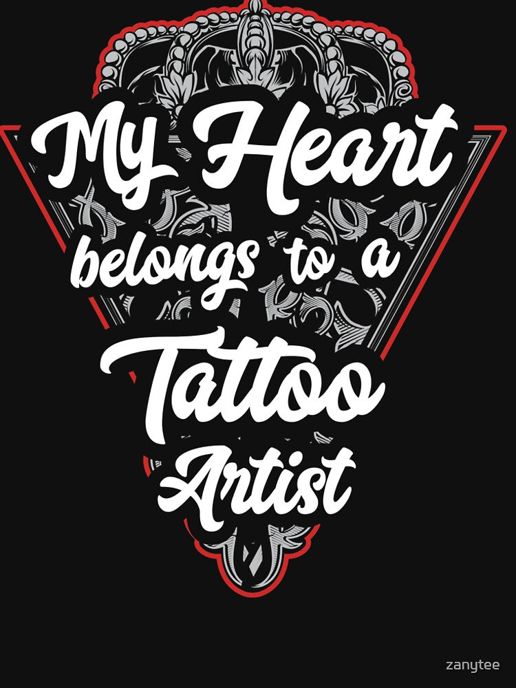 My Heart Belongs To A Tattoo Artist by zanytee