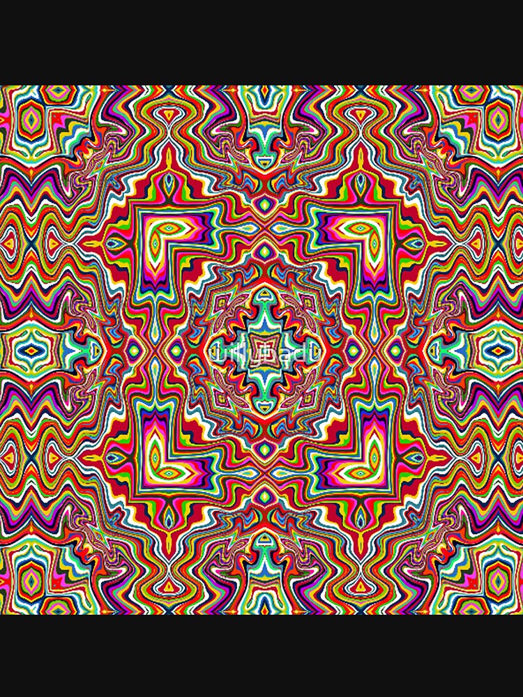 Psychedelic Rabbit Hole Acid Test Black Light by willybadu
