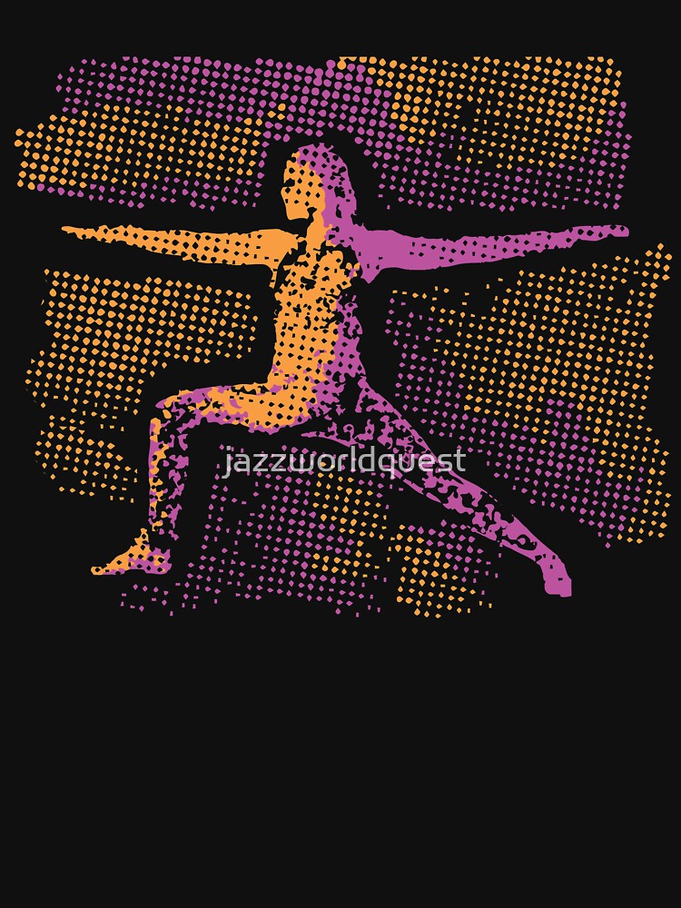 Creative Yoga Pose Character by jazzworldquest