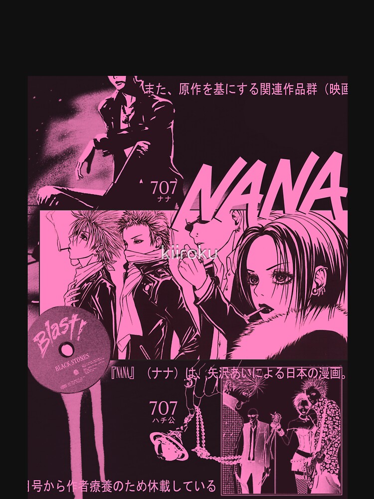 NANA anime design poster by kiiroku