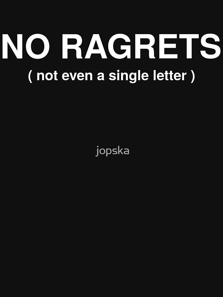 No Regret by jopska