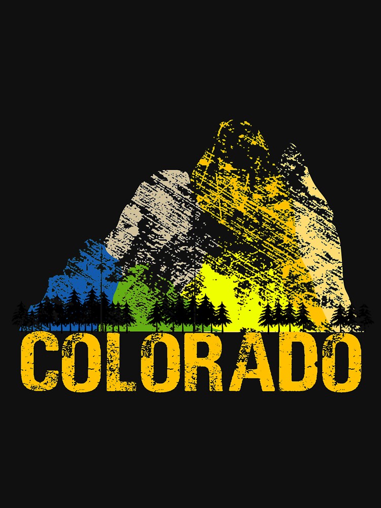 Retro Vintage Colorado Distressed by CreativeStrike