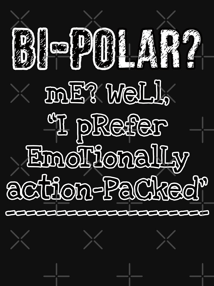 Bi-Polar T shirt by Mill8ion