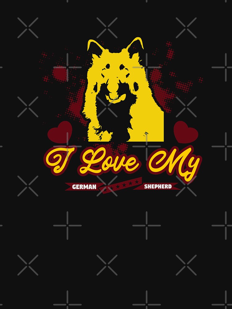 Dog Lover I Love German Shepherd by teamph
