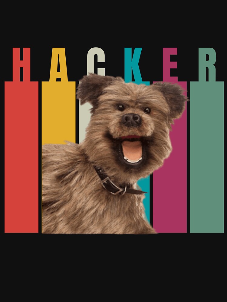 Vintage HACKER T. DOG by Hotshots Design