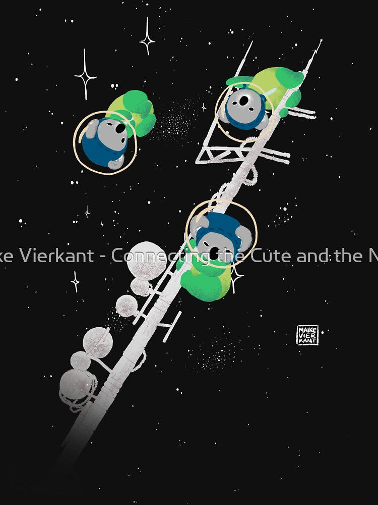 Space Koalas by Maike Vierkant - Connecting the Cute and the Nerdy