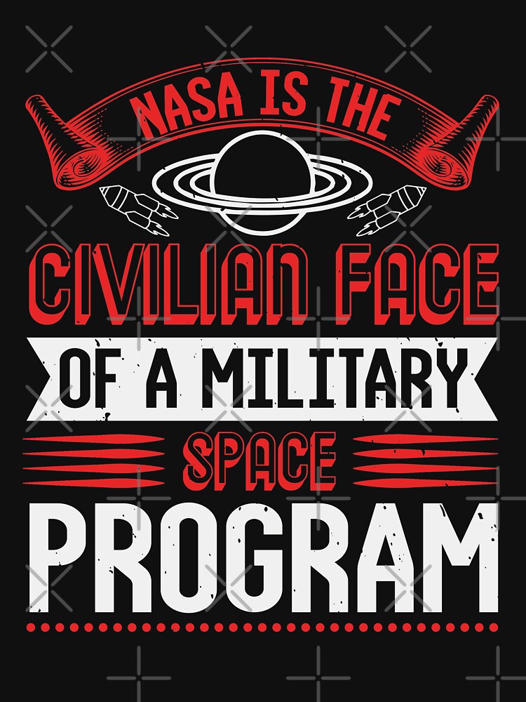 Nasa Civilian Face Military | Space Program by teamph