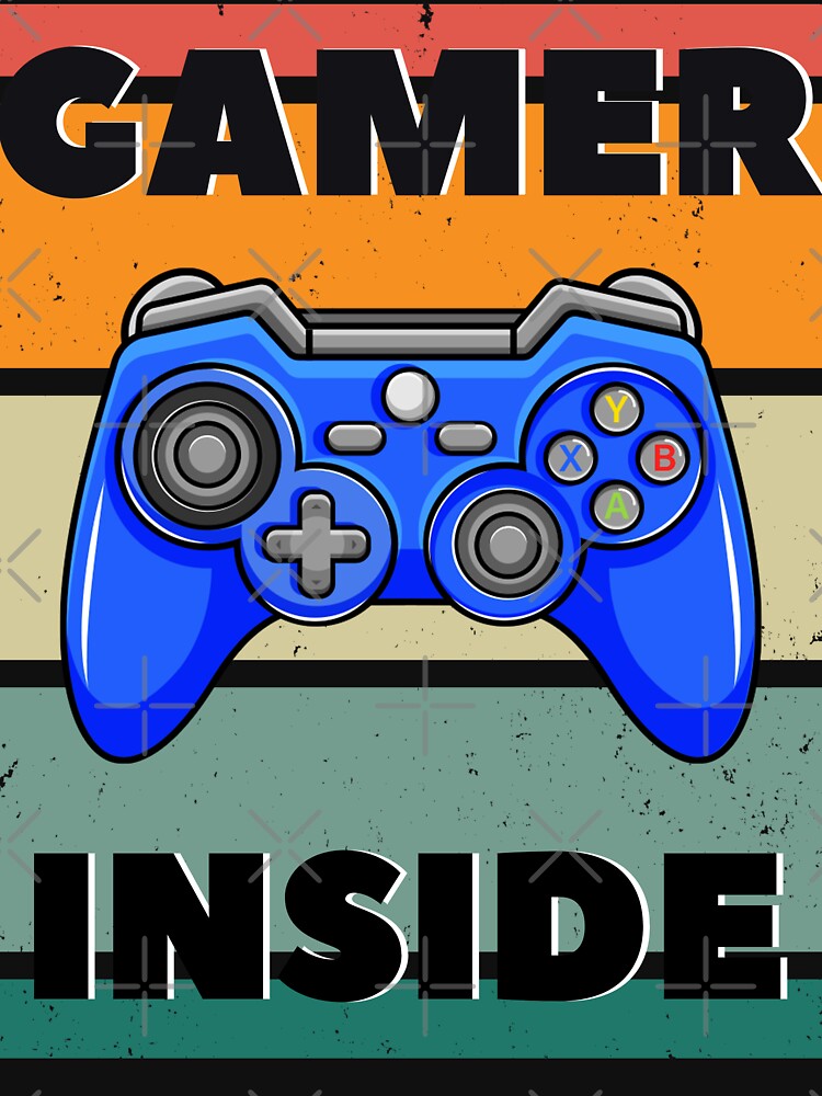Show Your Gaming Passion with Gamer Inside Design by limos