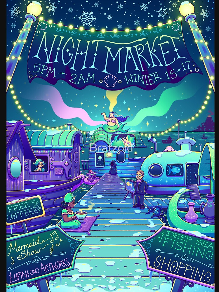 Stardew Valley Night Market by Bratzoid